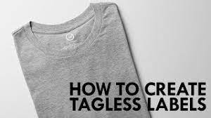 How To Private Label Your T Shirts By Creating Tagless Labels Using Forever Flexsoft Youtube