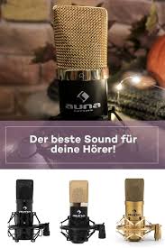 Mic 900b Usb Kondensator Mikrofon Schwarz Niere Studio Schwarz Schwarz In 2020 Mikrofon Usb Musik