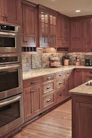 22 Stunning Kitchens With Brick Backsplash For Pleasant Atmosphere In 2020 Trendy Kitchen Backsplash Brick Kitchen Rustic Kitchen