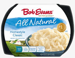 Save when you order bob evans mashed potatoes original and thousands of other foods from stop & shop online. Bob Evans Mashed Potatoes Natural 1000x1000 Png Download Pngkit