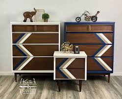 Shipping Is Not Included Please Contact Me Prior To Purchase For A Shipping Quote Provide City And State White Dresser 595 Blue Dre Painted Furniture Furniture Makeover Furniture Inspiration