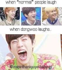 I Love Dongwoo S Laugh Infinite Members Infinite Kpop Memes