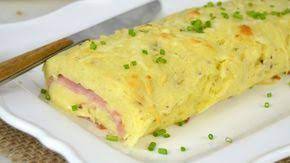 Rollo De Patata Relleno De Jamon Y Queso Jamon Y Queso Patata Rellena Comida