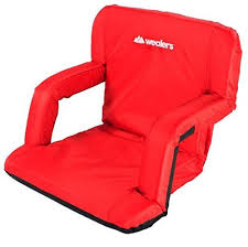 Introducing Wealers Portable Foldable Padded Recliner Seat With Handle For Camping Or Staidiumseat Or For A Bea Beach Chairs Camping Furniture Bleacher Seating