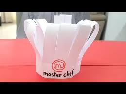Master chef, como se juega, versión reducida, juego de clementoni, quien será en mejor masterchefel objetivo del juego es conseguir la mayor cantidad de punt. How To Make Master Chef Cap Master Chef Cap Diy Cooking Cap From Paper Kids Explorer Chef Hats For Kids Paper Chef Hats Around The World Crafts For Kids