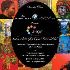 Check spelling or type a new query. You Gotta Try It India Arts Gems Fair 2016 The Collonnade The Leela Palace Bangalore