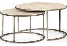 When it comes to picking the perfect contemporary coffee table to really complete the modern home, the chintaly bent glass square coffee table is the clear choice. Hammary Modern Basics Round Cocktail Table With Nesting Tables Stoney Creek Furniture Cocktail Coffee Tables