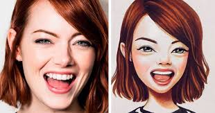 Russian Artist Turns Celebrities Into Adorable Cartoon Characters