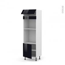 Si vous voulez posséder colonne pour four et micro onde avec une réduction, prenez quelques minutes pour découvrir notre classement. Colonne De Cuisine N 516 Four Mo Encastrable Niche 45 Keria Noir 1 Abattant 1 Porte L60 X H195 X P58 Cm Oskab