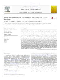 Maybe you would like to learn more about one of these? Pdf Heavy Metal Contamination In South African Herbal Medicines Safety Issues And Quality Control Ambrose Okem Academia Edu