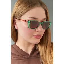 Bilge Karga Charmian Green Leopard Brown Güneş Gözlüğü Fiyatı