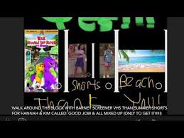 Shop hannah's closet and buy fashion from universal thread, aerie, rubbish and more. Walk Around The Block Screener Vhs Summer Beach Kim Hannah Legs Youtube