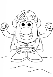 Just add a few nice words to your personal ecard, then send it off to brighten a loved one's day. Mr Potato Head Superman Coloring Pages Cartoons Coloring Pages Coloring Pages For Kids And Adults