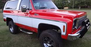 Red And White K5 Blazer Chevy Blazer K5 K5 Blazer Classic Chevy Trucks