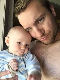 Please say a prayer for our sweet little Leo. We'll be up at Riley Hospital  at 5am for sugary to repair an inguinal hernia. (Sorry about the chest hair)