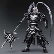 Black And White Warriors Characters Lu Bu Dlc Costume Characters Art Dynasty Warriors 8 Dynasty Warriors Dynasty Warriors Characters Warriors Wallpaper