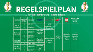 The match was played on thursday, 13 may 2021 (on the feast of the ascension, a german public holiday) at the olympiastadion in berlin. Ard Ubertragt Msv Gegen Bvb Dfb Deutscher Fussball Bund E V