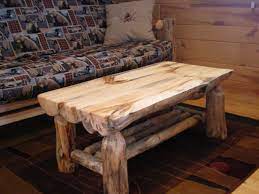 Wildwood rustics red cedar log coffee table cabin. Half Log Coffee Table Log Furniture Homemade Furniture Log Cabin Furniture