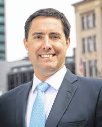 Ohio Secretary of State speaking in Lima