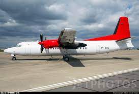 Skyward express is a kenyan air carrier that began operations in 2010. 5y Sms Fokker 50 Skyward Express Bjorn Van Der Velpen Jetphotos