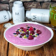 Schnelle Zubereitung Perfekt Bei Heisshunger Diat Rezept Das Rezept Zur Smoothie Fluff Bowl High Volu Rezepte Proteinreiche Rezepte Kalorienarme Desserts