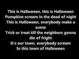 I am the one hiding under your bed. This Is Halloween Panic At The Disco Lyrics Youtube