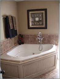 The upcycled garden volume 2: Garden Tub Tile Surround Ideas Tub Remodel Corner Tub Mobile Home Bathtubs