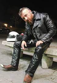 Pin By Tracer In Out On Leather Men Leather Jacket Men Mens Leather Clothing Tight Leather Pants