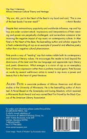 This list of new poems is composed of the works of modern poets on poetrysoup. In The Heart Of The Beat The Poetry Of Rap African American Cultural Theory And Heritage Pate Alexs 9780810860087 Amazon Com Books