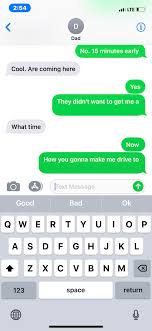 Tap biu here, then select from one of the four options: Imessage Cuts Off Text After Switching To Bold Smaller Lettering Ios