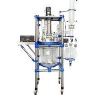 High-Quality 50L Double Layer Glass Distillation Reactor for Labs