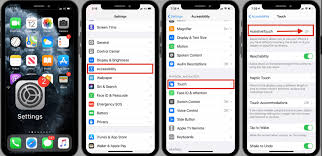 Deactivate Assistive Settings App Data Backup Physical Touch