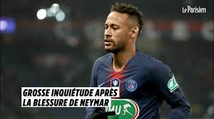 Neymar Sa Blessure Au Pied Droit Inquiete Le Psg Youtube