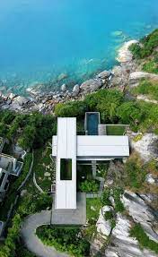 stunning greek island escape in ithaca villa kalos house on the rock interior architecture design modern architecture