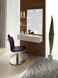 mirror with lights purple leather chair wooden floor grey carpet small makeup vanity white floating sh schminktisch spiegel schminktisch modern mobelideen