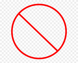 Red circle with white line. Transparent Red Circle Clip Art At Clker Com Vector Red Circle With Line Through Free Transparent Png Clipart Images Download