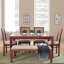 Oribi Upholstered Dining Bench Urban Ladder