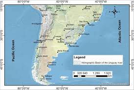 It empties in the río de la plata estuary together with the paraná river. Map Of The Location Of The Uruguay River Basin Download Scientific Diagram
