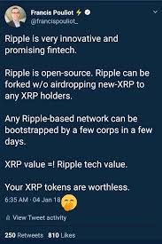 He also stated that xrp is worthless and claimed that moneygram does not use it. Francis Bitcoinhackers Org Bullbitcoin Com On Twitter Hindsight I Actually Called The Top On Ripple With My Viral Your Xrp Tokens Are Worthless Tweet Which Painted Me As A Target For Xrp Shills Still Trolling