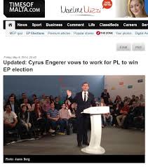 The prime minister this evening: “Cyrus Engerer is now a soldier of steel.” 