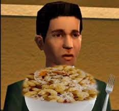 I made crab cavatappi pasta in a butter and parm garlic sauce for  Constantinos because he's underrated. : r/bully