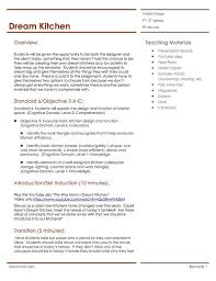 Dream Kitchen Lesson Plan Interior Design Courses Interior Design Principles Interior Design Classes