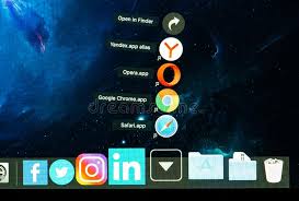 Click the chrome menu icon (at the top right corner of google chrome), select settings. Closeup Shot Of Browsers Icons Safari Google Chrome Opera And Yandex Browser Applications In Dock Of Macbook Front View Stack Editorial Photography Image Of Icon Screen 149540812
