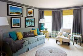 This dining room looks so warm and friendly, and i. Gray Blue Yellow Living Room Fabulous Transitional Living 12 X 24 Living Room Ideas Collection Of Navy On Taupes Living Room Ideas With Blue And Brown Living Living Room