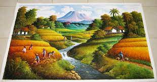 For more information and source, see on this link : 25 Lukisan Pemandangan Sawah Padi Di Kampung Rudi Gambar