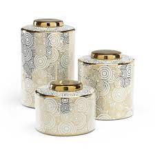4.8 out of 5 stars. White And Gold Kitchen Canisters Instaimage