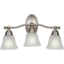 Better Homes And Gardens Beaded Triple Bathroom Vanity Light Satin Nickel Walmart Com Vanity Lighting Bathroom Vanity Lighting Vanity Light Fixtures