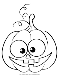 One of the most iconic symbols of halloween is the pumpkin. Cute Jack O Lantern Coloring Page Free Printable Pdf From Primarygames