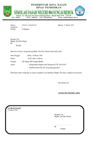 Surat undangan sendiri terdiri dari surat undangan resmi dan surat undangan tidak resmi. Doc Surat Undangan Wali Murid Pengambilan Rapor Rini Aida Academia Edu