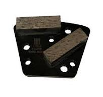 Diamatic Sase 16/20 Grit Trapezoid Double Bar Diamond Grinding Shoes For  Concrete